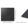 Silicone Rubber Sheet Salimhib 12x12 Inch Black with Adhesive-1