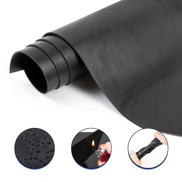 Rubber Sheet 1/16 in Thick 16x118 in Innconee RAME-0335 DIY Roll-2