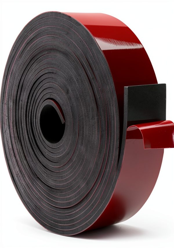 Red Adhesive Neoprene Strip DEVNOL Commercial Grade Model 3507000YKL-0