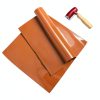 Heat Resistant Silicone Rubber Sheet by Tlance 4 Pack Red 12x12in-5