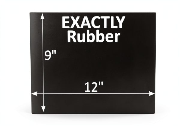 Rubber Sheet 12x9 60 Shore A AmericanRubber ARP-CG-60-062-36-B-3