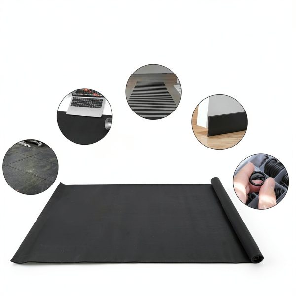 MYOYAY 1/8 Inch Thick Rubber Sheet 40x118 Inch Waterproof-7