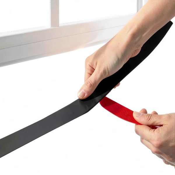 Red Adhesive Neoprene Strip DEVNOL Commercial Grade Model 3507000YKL-4