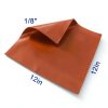 Red Silicone Rubber Sheet 12x12 Inch by Rubber Brand Model SILSHEET-30-3
