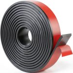 Rubber Adhesive Strip MACGQ Black 118in Durable Tape-0