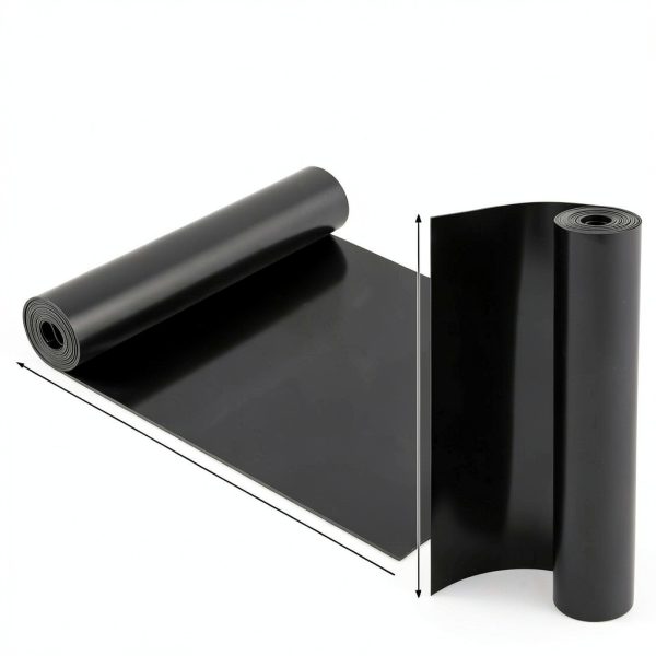 Rubber Sheet 1/16 in Thick 16x118 in Innconee RAME-0335 DIY Roll-1