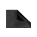 Silicone Rubber Sheet Salimhib 0.13in Black with Adhesive 12x12-0