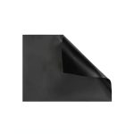 Silicone Rubber Sheet Salimhib 0.13in Black with Adhesive 12x12-0