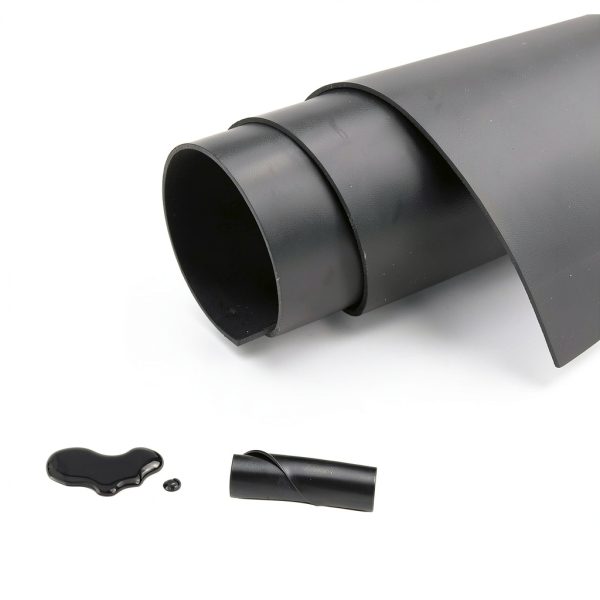 ToLanbbt Neoprene Rubber Seal Roll 12in x 1/8in x 10ft-4
