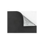 Silicone Rubber Sheet Salimhib 12x12 Black with Adhesive-0