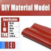 Red Silicone Rubber Sheet 12x12 Inch by Rubber Brand Model SILSHEET-30-1