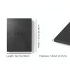 Silicone Rubber Sheet Salimhib 0.13in Black with Adhesive 12x12-1