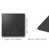 Silicone Rubber Sheet Salimhib 12x12 Inch Black with Adhesive Grade-1