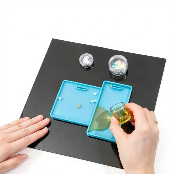 Silicone Rubber Sheet 10x10 Inch BENECREAT Non‑Adhesive & Adhesive 1mm-2