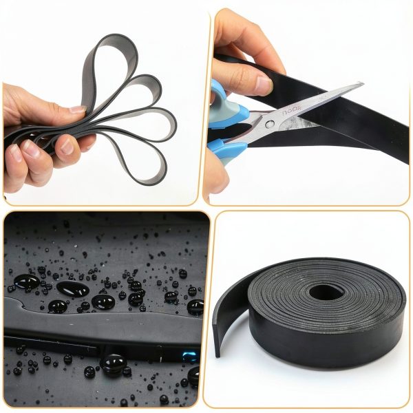 Neoprene Rubber Strip VUAOHIY PE-144 Industrial Solid Gasket-2