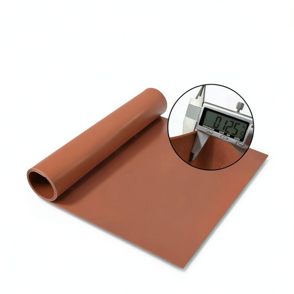 Silicone Rubber Sheet by Exactly Rubber - Red, -80°F to 450°F-2
