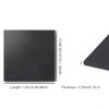 Silicone Rubber Sheet 12x12 Black with Adhesive Salimhib-1