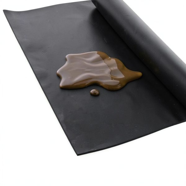 Neoprene Rubber Sheet 1/8" Thick 16" x 30" Black Solid Gasket Material-3