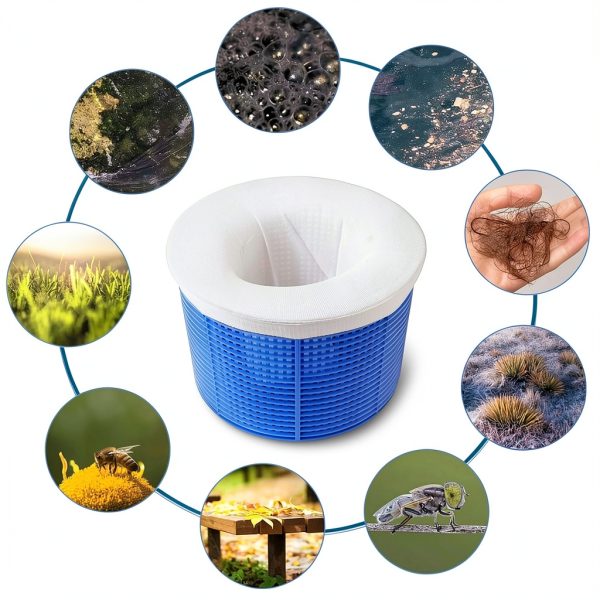 Pool Skimmer Socks 30 Pack Ultra Fine Reusable for Pools and Spas-6