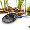 Heavy Duty 24 Inch Diameter Koi Pan Net System with Telescopic Pole, Round Koi Pan Net System with Telescoping Handle, for Koi Pond Professionals, Koi Carp Ornamental Fish Handling Net-7