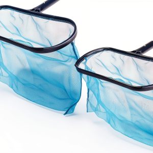 iMeshbean 2PCS Pool Skimmer - Pool Skimmer Net Without Pole,2PCS Swimming Pool Leaf Skimmer Net for Swimming Pool Cleaning, Set of 2 Deep Bag Leaf Cleaning Pool Net-0