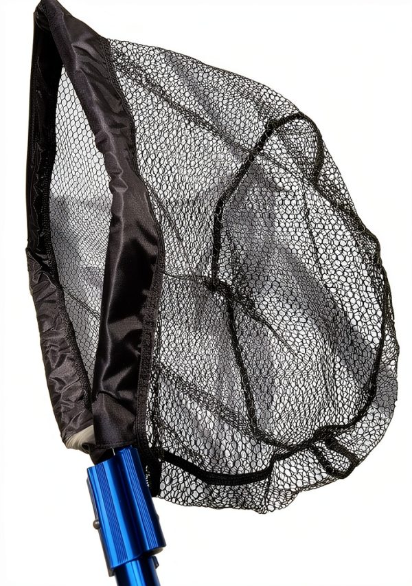 Heavy Duty Water Garden Koi Pond Nets Combo Pack, Value 2 Pack | PondH2o Fishpond Catching Net-Head & Debris Sludge Skimming Net Includes 9 Foot Telescoping Pole-3