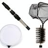 Koi Fish Pond Care Set with Telescoping Pole, 4-in-1 Net Kit by United-1