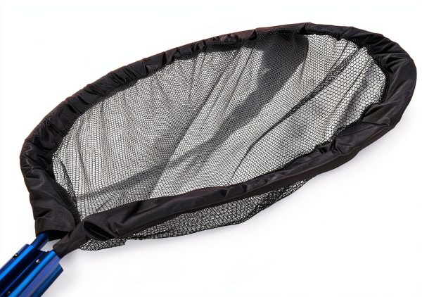 Heavy Duty 24 Inch Diameter Koi Pan Net System with Telescopic Pole, Round Koi Pan Net System with Telescoping Handle, for Koi Pond Professionals, Koi Carp Ornamental Fish Handling Net-2
