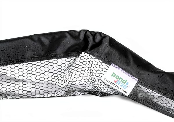 Heavy Duty Water Garden Koi Pond Nets Combo Pack, Value 2 Pack | PondH2o Fishpond Catching Net-Head & Debris Sludge Skimming Net Includes 9 Foot Telescoping Pole-5