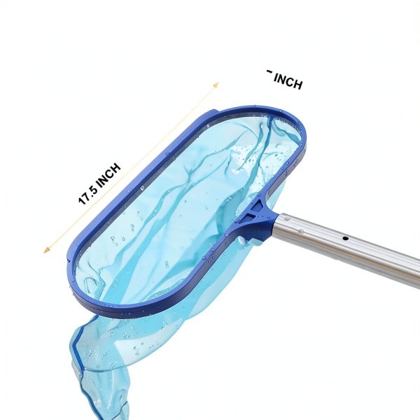 iMeshbean 2PCS Pool Skimmer - Pool Skimmer Net Without Pole,2PCS Swimming Pool Leaf Skimmer Net for Swimming Pool Cleaning, Set of 2 Deep Bag Leaf Cleaning Pool Net-2
