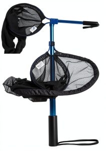 Heavy Duty Koi Handling Kit PondH2o 24" Net, 48" Sock, 9ft Pole-0
