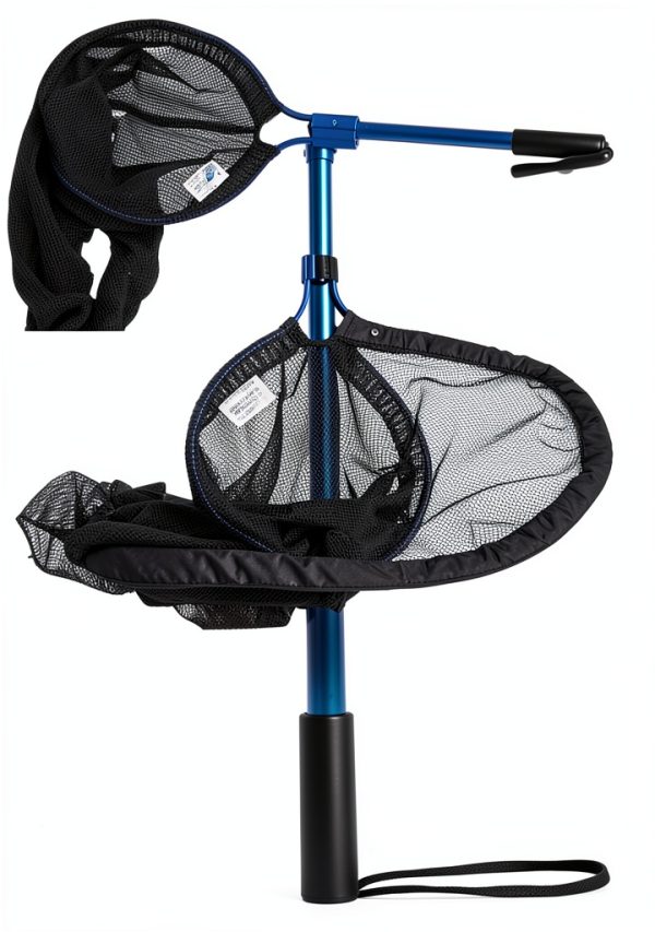 Heavy Duty Koi Handling Kit PondH2o 24" Net, 48" Sock, 9ft Pole-0
