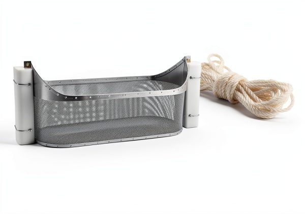 Jenlis Swifter Sifter Pond Skimmer Aluminum Mesh with Removable Floats-1