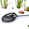 Heavy Duty 24 Inch Diameter Koi Pan Net System with Telescopic Pole, Round Koi Pan Net System with Telescoping Handle, for Koi Pond Professionals, Koi Carp Ornamental Fish Handling Net-5