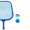 Cozii Swimming Pool Skimmer Net, Pool Net with 5 Pole Sections, 11" x 64" Pool Skimmer Net with Ultra Fine Mesh Net, Telescopic Aluminum Pole, Leaf Rake Net for Fast Cleaning Ponds (5 Pole Sections)-4