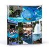 Cozii Swimming Pool Skimmer Net, Pool Net with 5 Pole Sections, 11" x 64" Pool Skimmer Net with Ultra Fine Mesh Net, Telescopic Aluminum Pole, Leaf Rake Net for Fast Cleaning Ponds (5 Pole Sections)-6