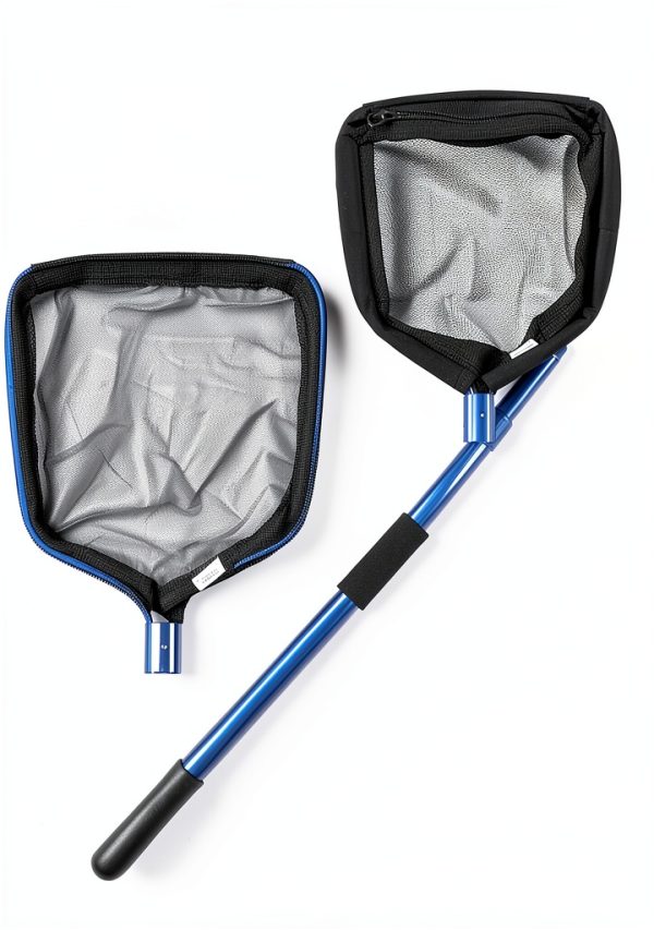 The Pond Guy Heavy Duty Telescopic Fish & Utility Net Combo, Adjustable Aluminum Pole & Mesh Netting, Water Garden Maintenance & Fishing Equipment-0